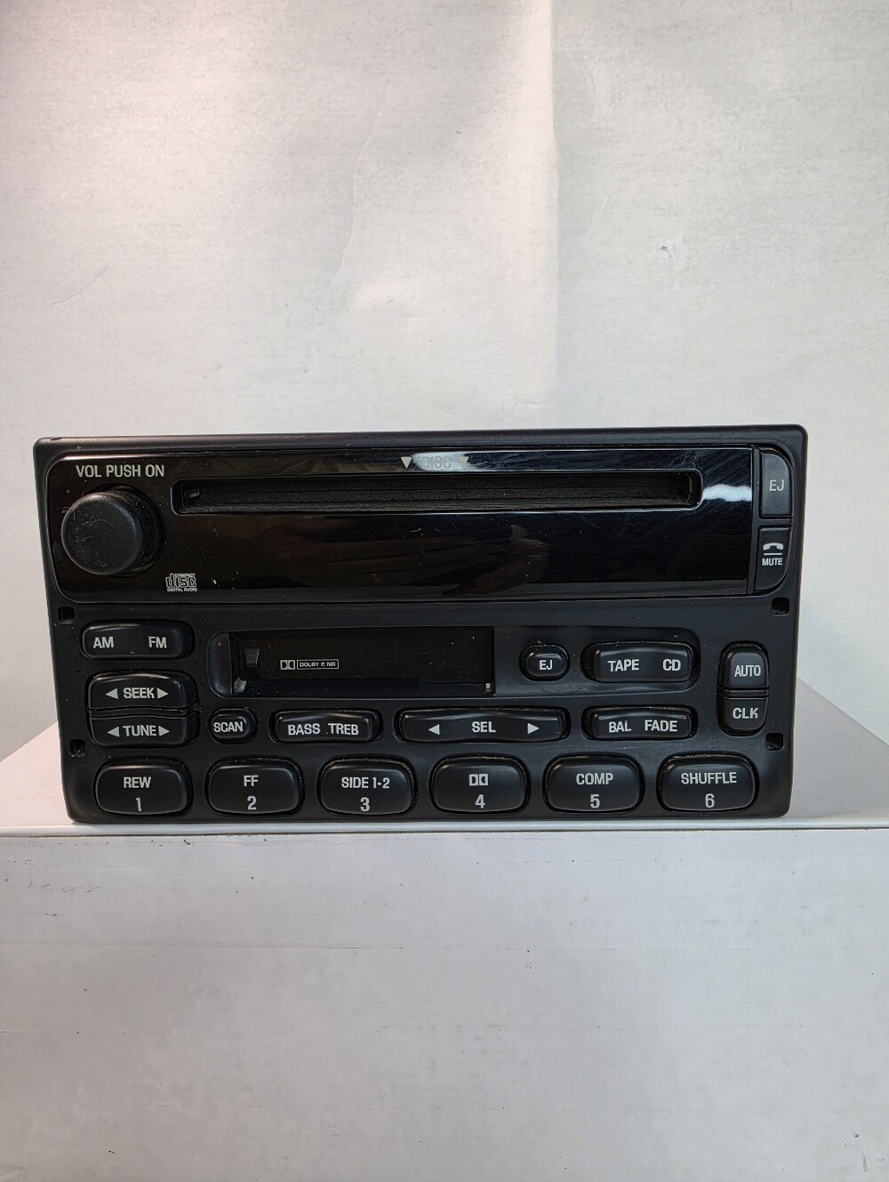 Ford OEM 3L3T-18C868-AC Ford Dual Media AM/FM radio, CD player, Cassette Player